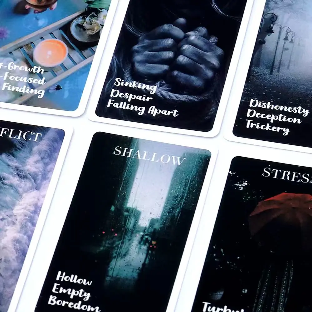 قلوب أسرار مخفية أوراكل بطاقات التارو سطح السفينة حالات بطاقات لامعة التوأم لهب سطح السفينة المشاعر رسائل سطح السفينة 78 بطاقة مجلس Gam #5