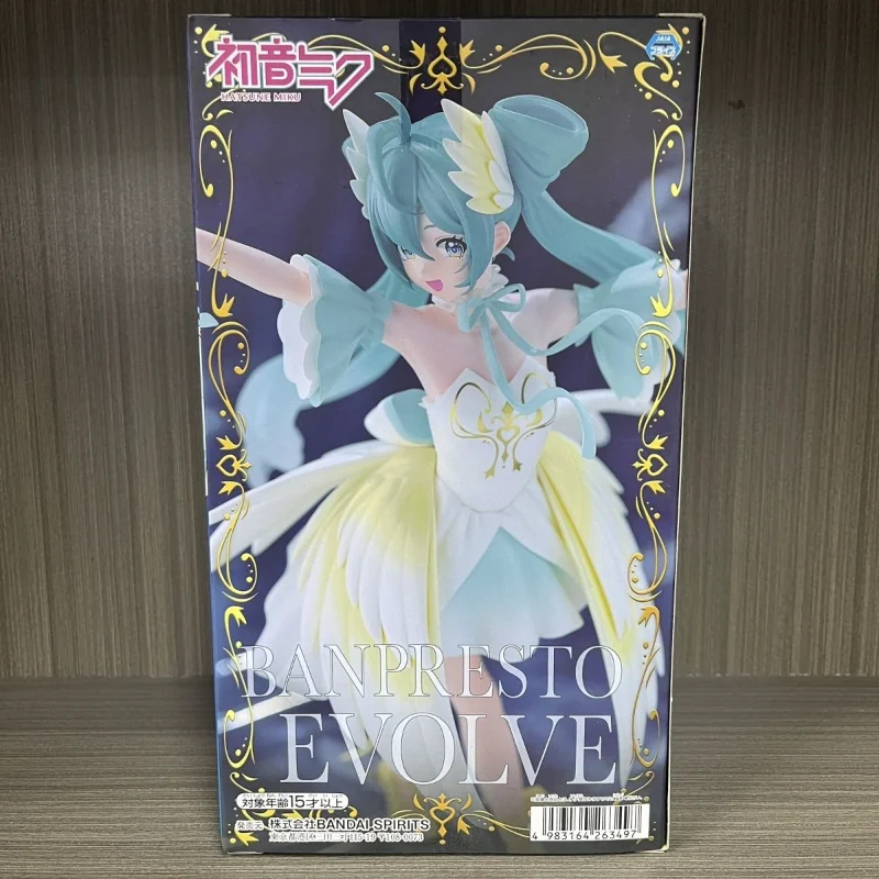 Figura de acción de Anime de marca HATSUNE MIKU EVOLVE, modelo de colección de muñecos, decoración, juguete para regalo para niños, adornos de decoración de escritorio