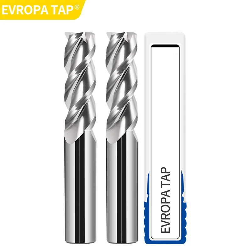 Corner Radius End Mill CNC R Bullnose Cutter Tungsten Carbide Steel Metal Router Tool 3 4 Flutes R0.5 R1 Surface Machining