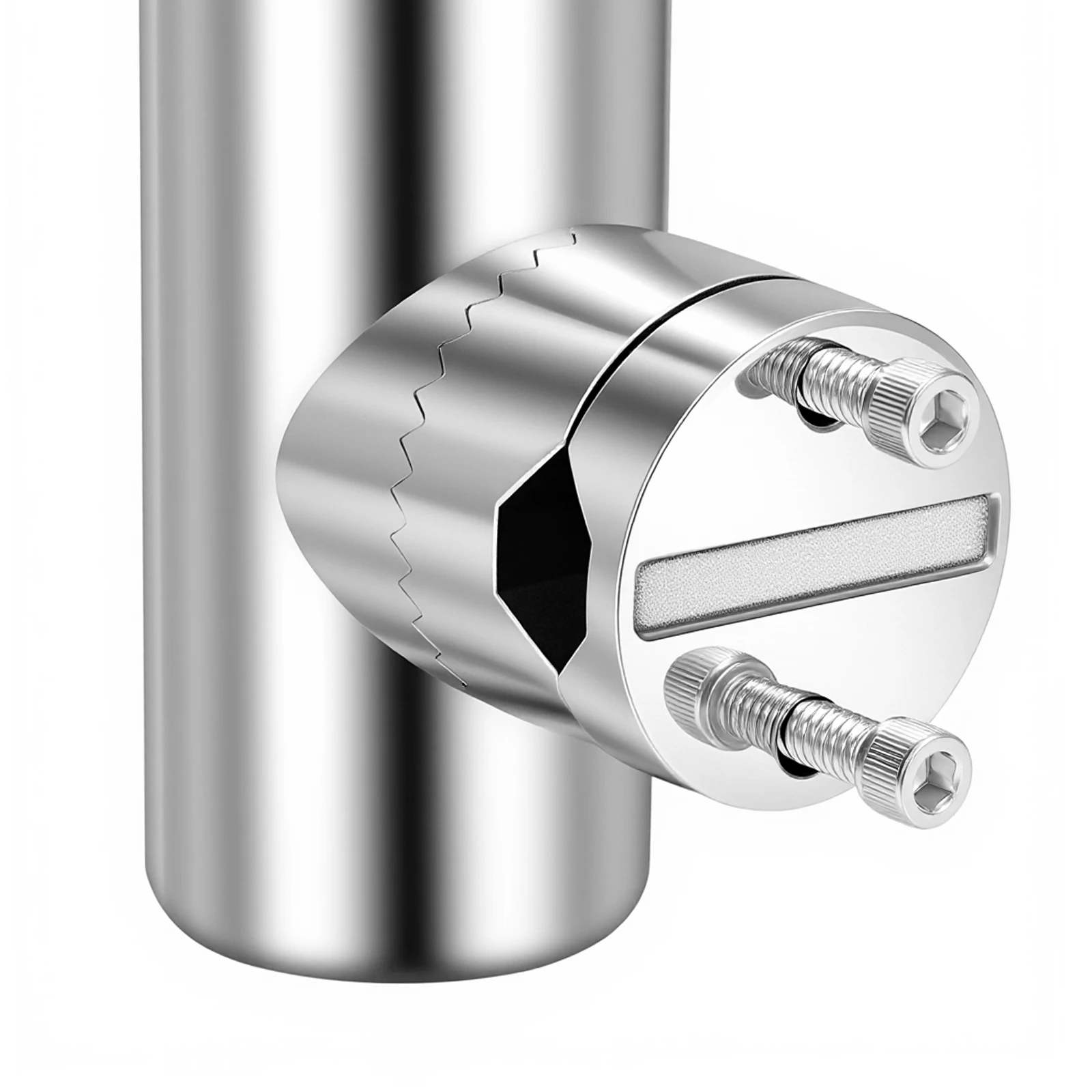 2 Stück Marine-Angelrutenhalter 19-25MM Angelrutenhalter aus Edelstahl, PVC für Yachten Boote 360° ° Anpassung – Detail 14