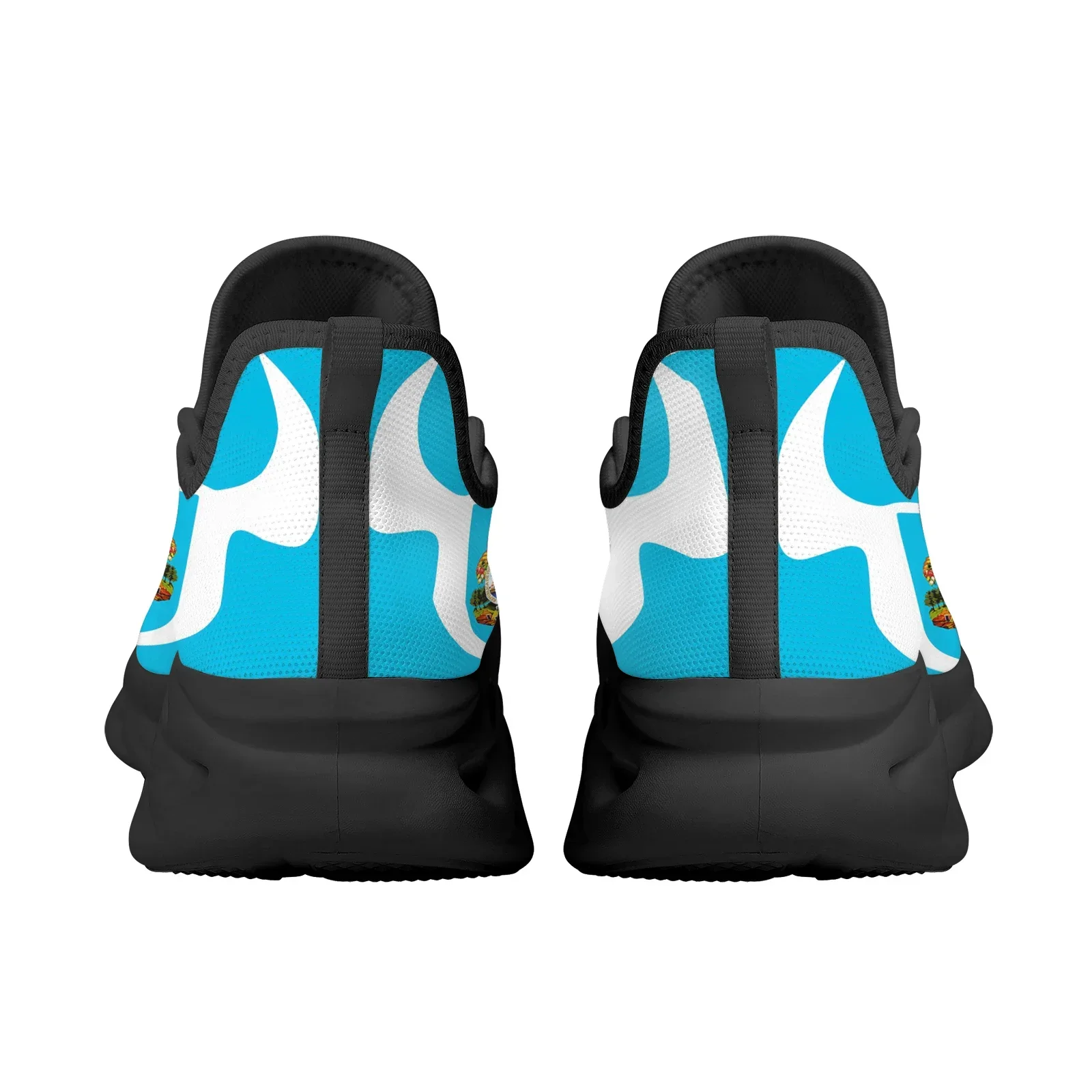 Creative Honduras Flag Printed Lace-up Shoes Hot Sale Comfortable Non-slip Basketball Shoes Summer Lightweight Men Flat Sneakers