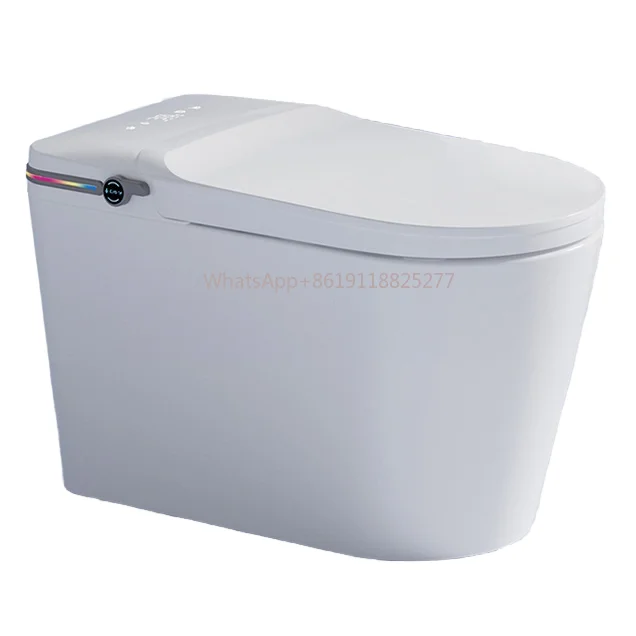 

Fully Automatic Smart Toilet with Elongated Bowl Integrated Instant Hot Siphon Sterilization No Water Pressure Limit