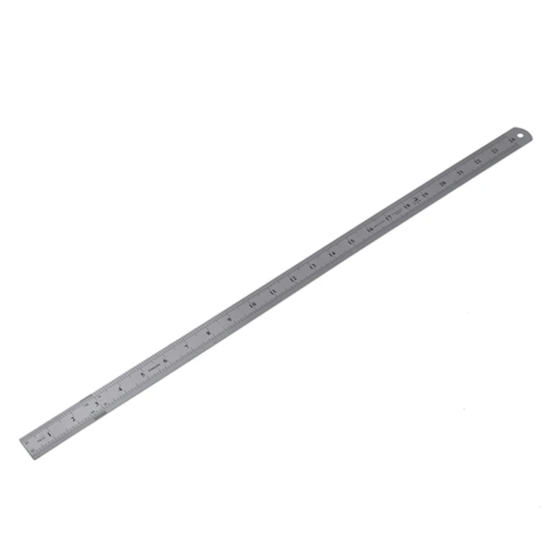 60Cm Stainless Metal Measuring Straight Ruler