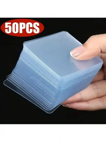 50pcs Heavy-Duty Nano Tape - Strong Double-Sided Adhesive, No Residue, Transparent & Removable for All Surfaces, Home, Car, DIY,