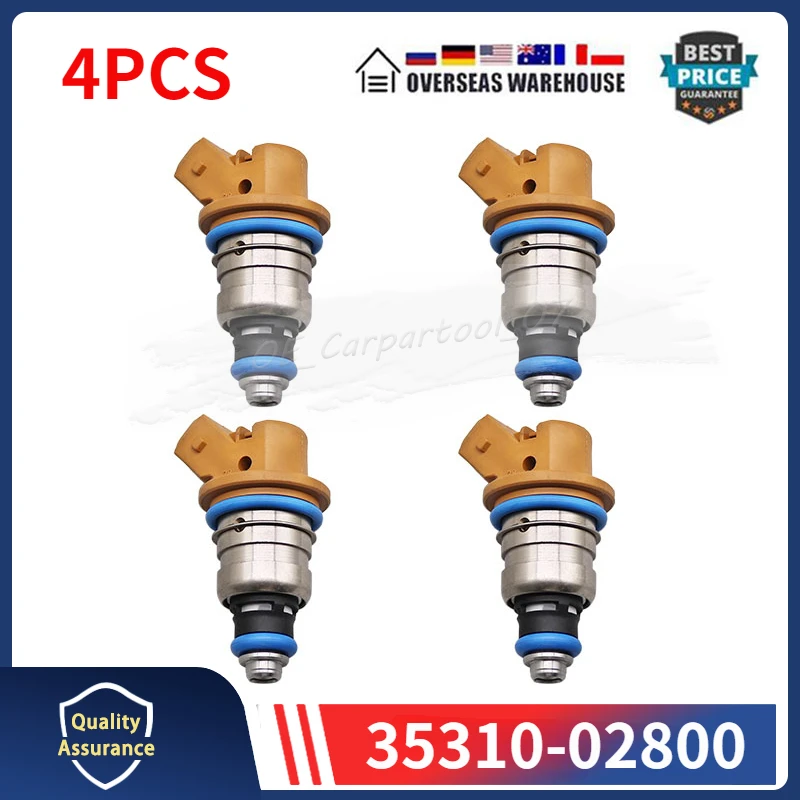 

35310-02800 3531002800 For KIA Fuel Injectors 4PCS