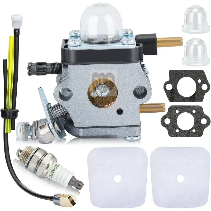 C1U-K54A Carburetor for Mantis Tiller 7225 7222M 7222 7222E 7230 7920 2-Cycle Cultivator Echo HC1500 HC-1500 TC-210 TC210 Tiller