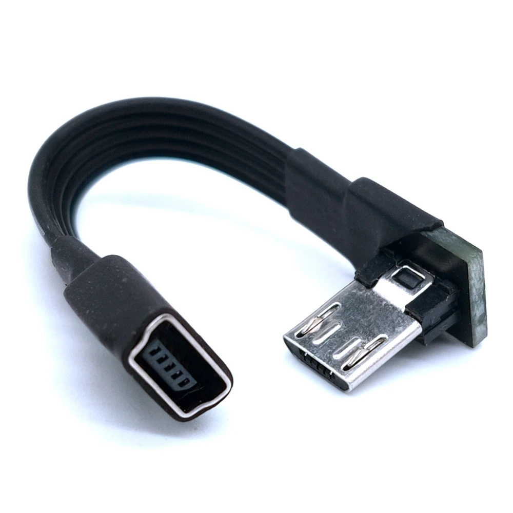 Mini USB Buchse auf Micro USB B Männlich Daten Ladegerät Kabel Adapter Konverter Ladegerät Datenkabel