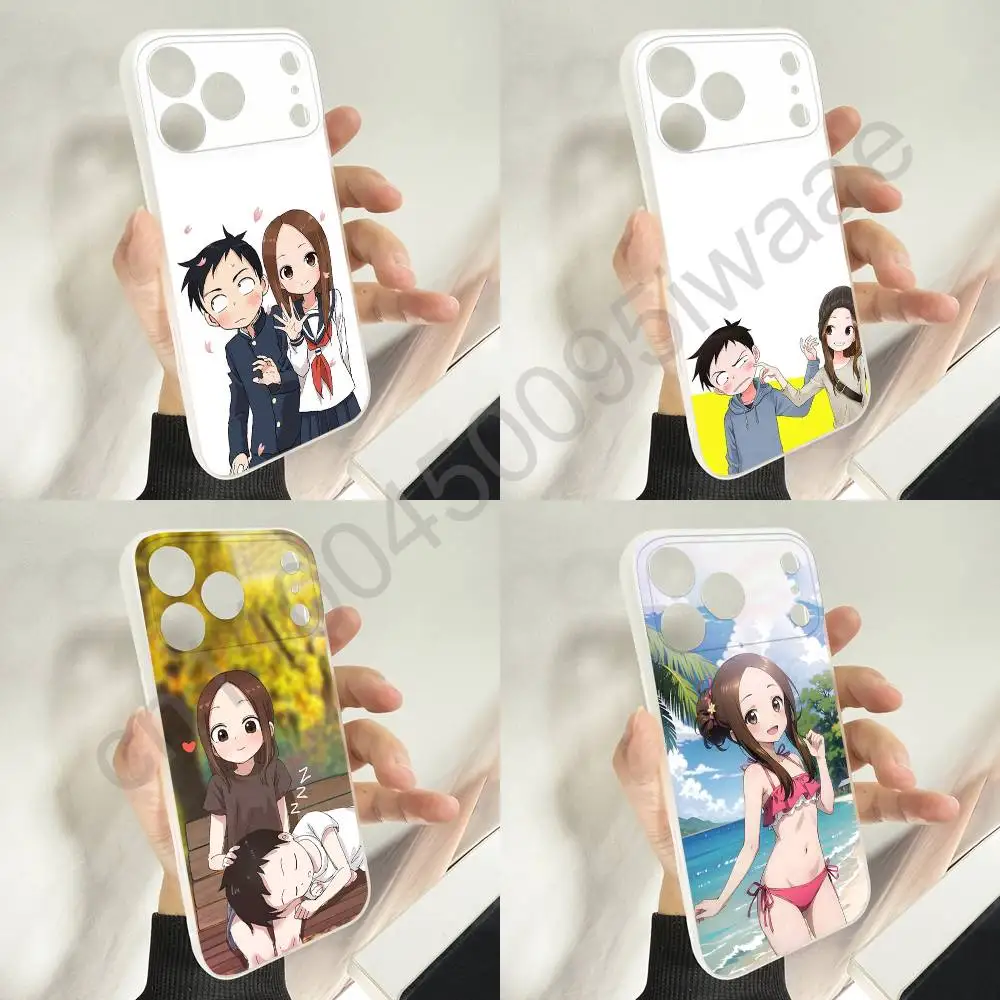 

T-Teasing M-Master Nishikata Takagi Phone Case For iPhone 11,16,15,14,13,17,12,Plus,E,Air,Mini,Pro,Max Magnetic Magsafe Cover