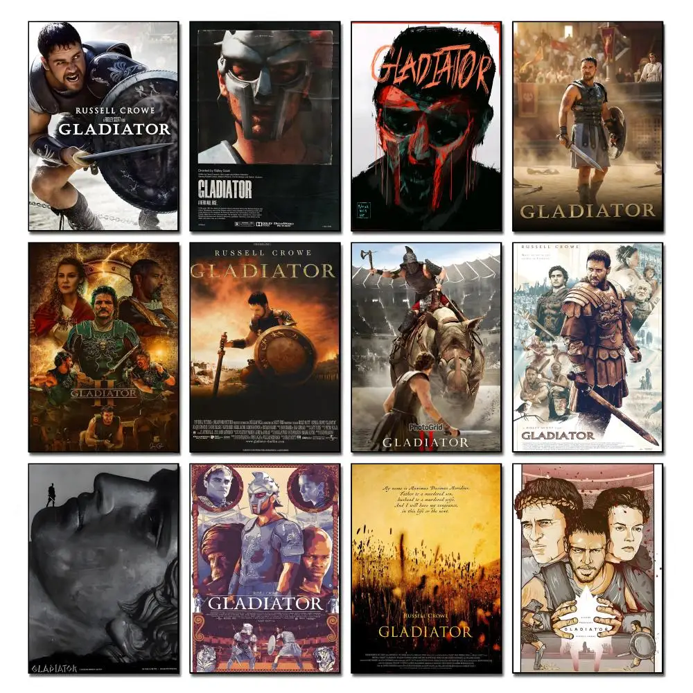 Poster HD art, waterproof, sticky wall, home decoration (living room, bedroom, bar), aesthetic Movie G-Gladiator