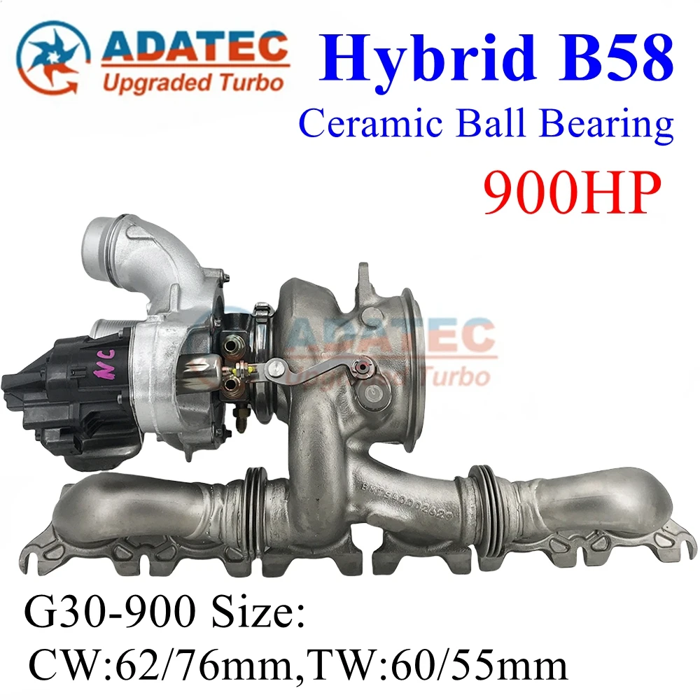 

Ball Bearing B58 G30-900 size 700-900HP Hybrid Turbo 18559700063 18559710063 8679022 Upgrade Turbine for BMW B58 3.0L engine