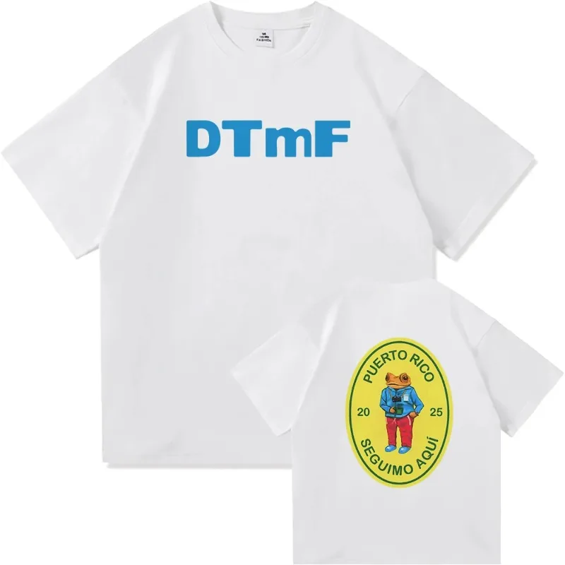 

DTMF Deb Í Tirar M Á S Fotos T-shirt BAD BUNNY Deb Í Tirar M Á S Fotos Women's Clothing Harajuku High Quality Fan Gift T-shirt