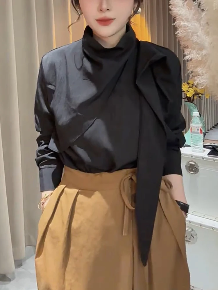 

Ele для похудения, чехол на плечо, простой Sle, корейская версия, весеннее новое поступление, топ больших размеров для женщин