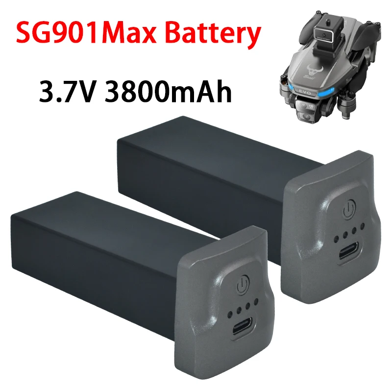 

Оригинальный аккумулятор для дрона SG901 MAX, 3.7V 3800mAh, LiPo-аккумулятор, подходит для дрона SG901Max, запасные компоненты для аккумулятора.