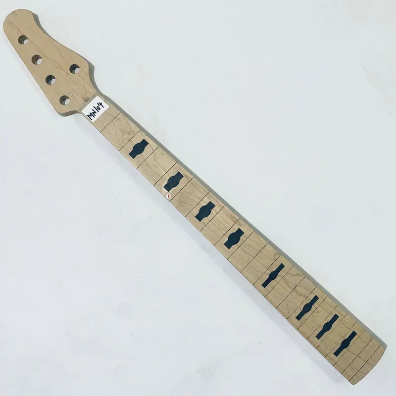 

MN104 5 String Bass Guitar Neck Maple+Maple 20 Frets Right Hand Stock Items Special Sales No Frets with Damages