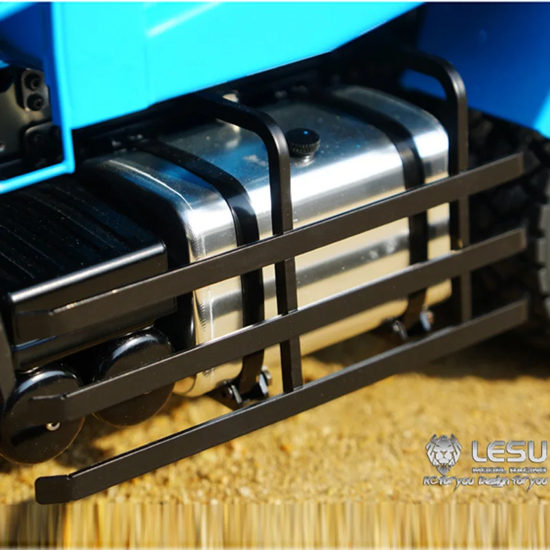 LESU Metal Side Bumper for 1/14 6x6 HINO700 Dumper RC Tractor Truck DIY TAMIYA Model Car