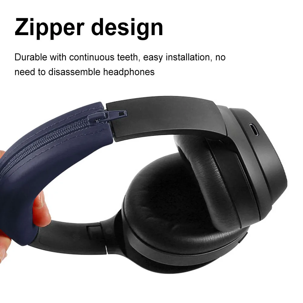 وسادات أذن من السيليكون لارتداء ony ، غطاء وسادة وعصابة رأس ، واقي سماعة رأس بديل ، sour ، sour ، XM4 ، مجموعة واحدة