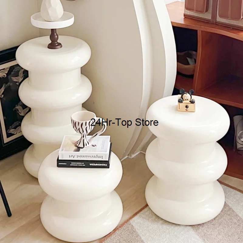 

Clear Side Table Nordic Simple Bedroom Light Designer Coffee Table Books Accessories Mesa Auxiliar Salon Lounge Suite Furniture