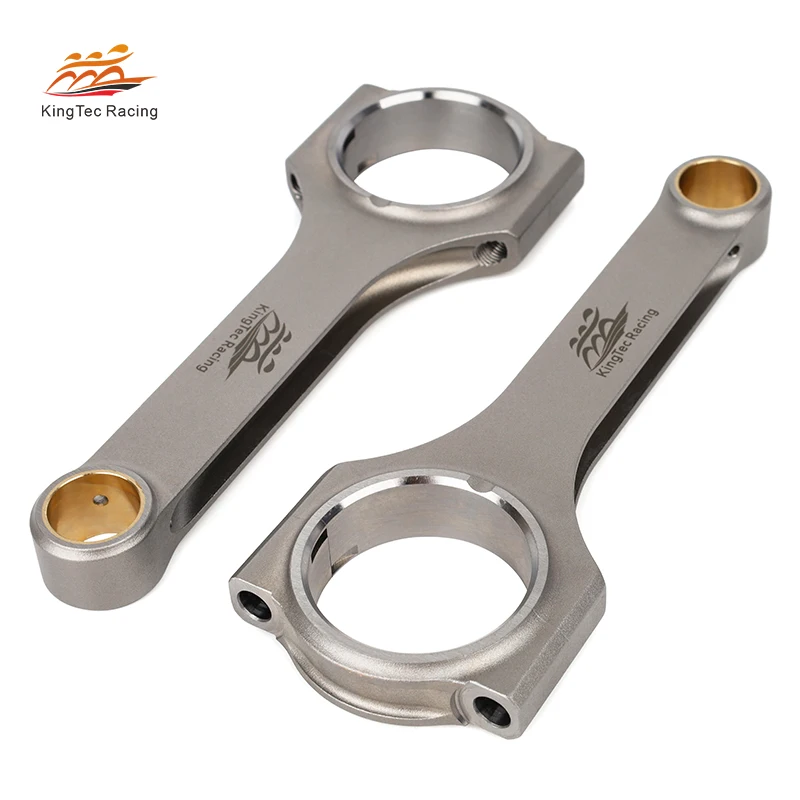 KTC Racing 4E 4340 ปลอมแปลง H-Beam แท่งเชื่อมต่อสําหรับ Toyota 4EFTE 4EFE 4EF-TE พร้อมสลักเกลียว ARP