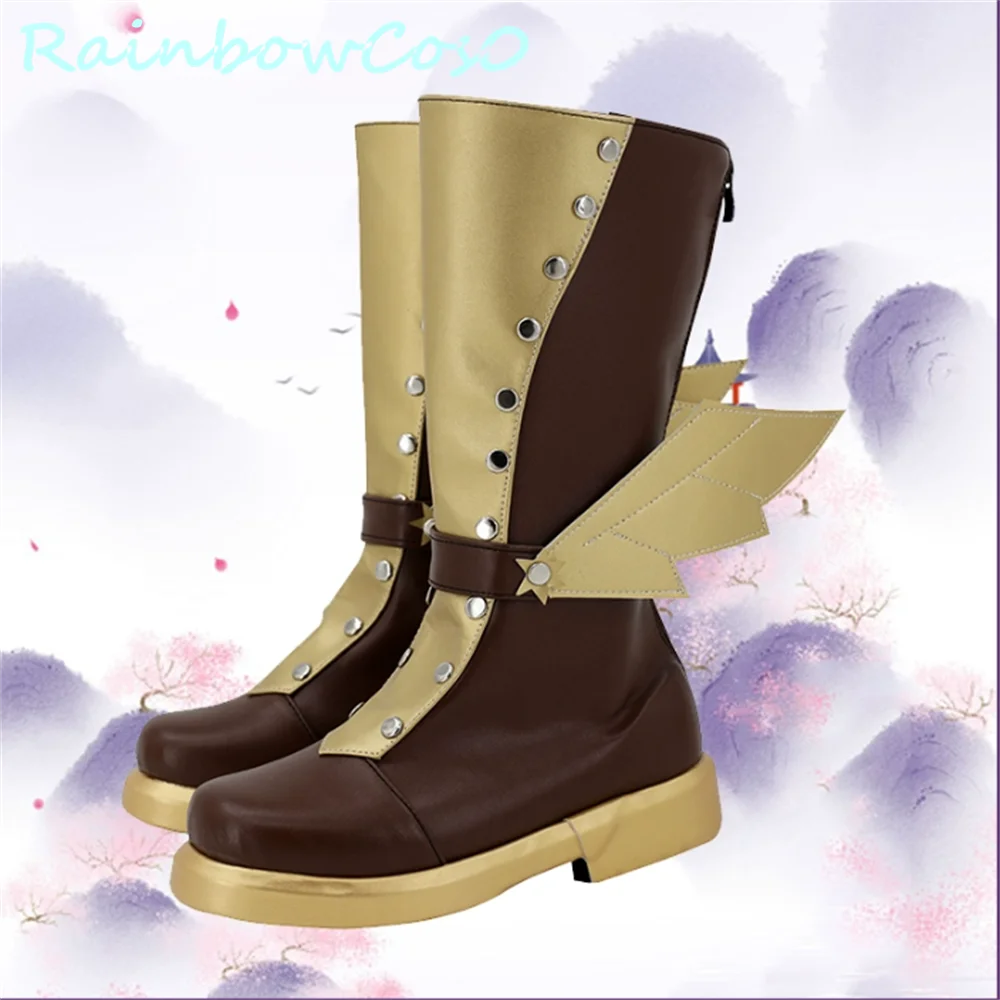 IDOLiSH7 AGF2017 MECCANICO LULLABY Izumi Mitsuki Cosplay Scarpe Stivali Gioco Anime Halloween RainbowCos0 W3151