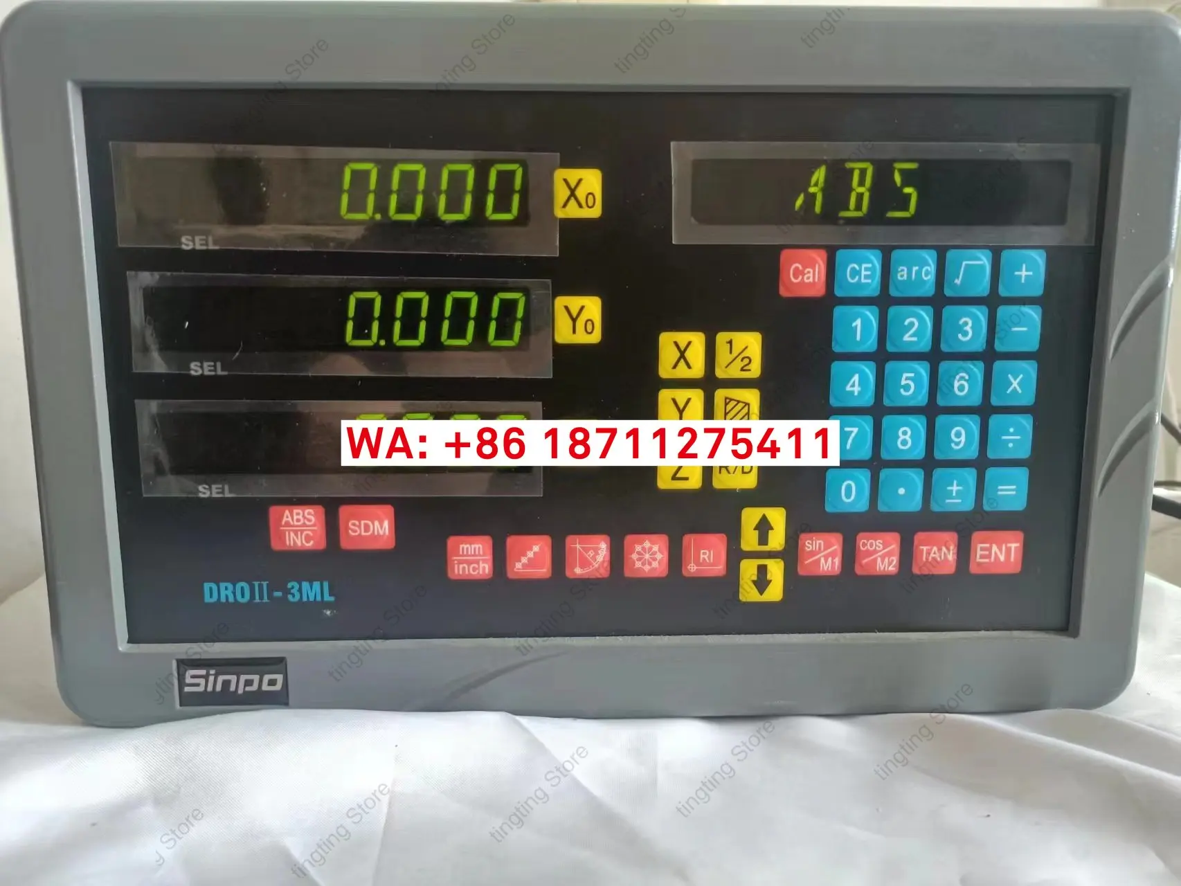 Xintian Optoelectronics SINPO milling machine digital display DRO-2M display DRO-3M digital display dro-2l/2g header