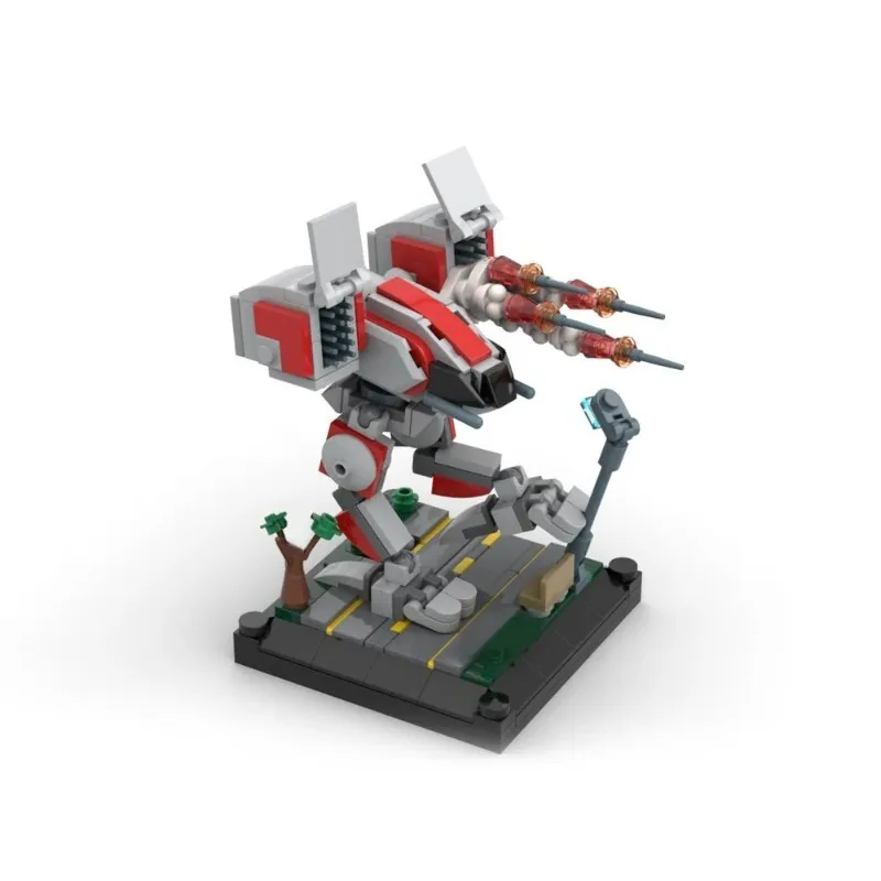 

Catapult Combat Machinery Model Equipped with Display Bracket War Robot Building Blocks Toy Christmas Gifts for Kids(284 PCS)