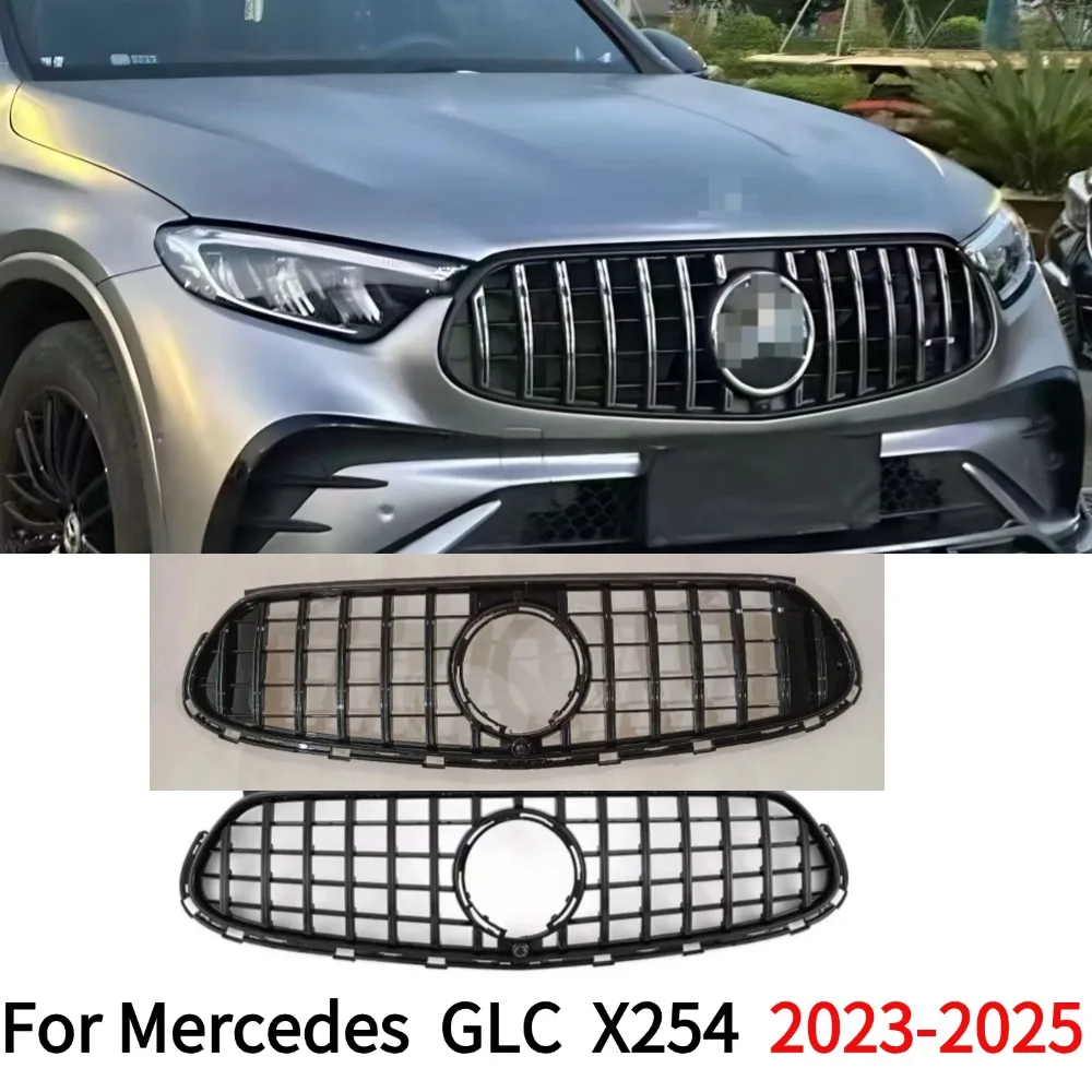

Спортивная решетка переднего бампера для Mercedes-Benz GLC X254 2023-2025, аксессуары для тюнинга