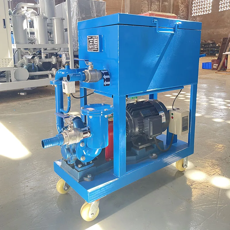 

Plate and Frame Small Lube Oil Filter Machine Refining Machine Oil Purifier