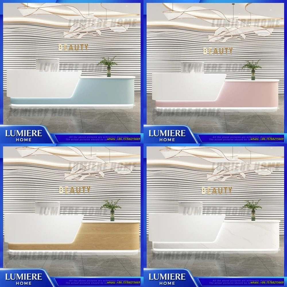 

Современная минималистичная стойка регистрации для салона красоты, касса, бар, магазин, танцевальная студия, учебный центр, офисная стойка регистрации