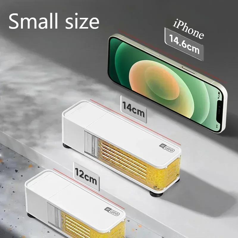 Sponge Filter 3-IN-1 Mini Aquarium Filter Water Circulation Waterfall Fish Tank Filter Silent Built-in Small Tank Water Pump