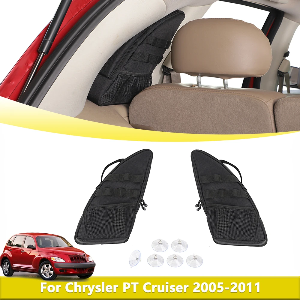 

Car Window Side Storage Bag Tools Pocket For Chrysler PT Cruiser 2005-2011 Multifuctional Storage Organizer Interior Accessories