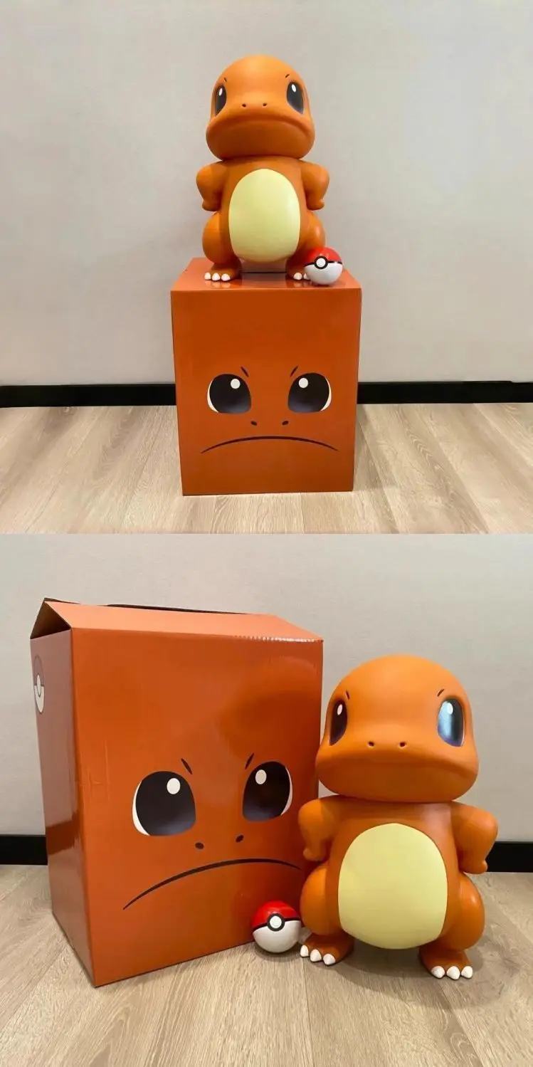9cm Pokémon Glurak Auto-Ornament Kofferraum-Hängedekoration Auto-Sammlerfigur Ornament Geschenk für jemanden – Detail 4