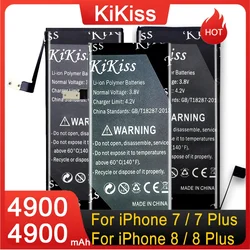 4900mAh High Capacity Batteries For iPhone 8 Plus / 7 Plus/7 /8  Mobile Phone Accessories + Tools