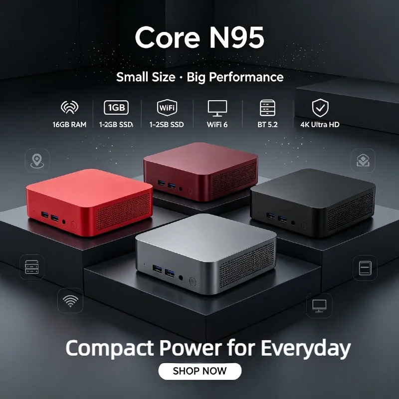 Mini PC Intel N95 16GB 1TB