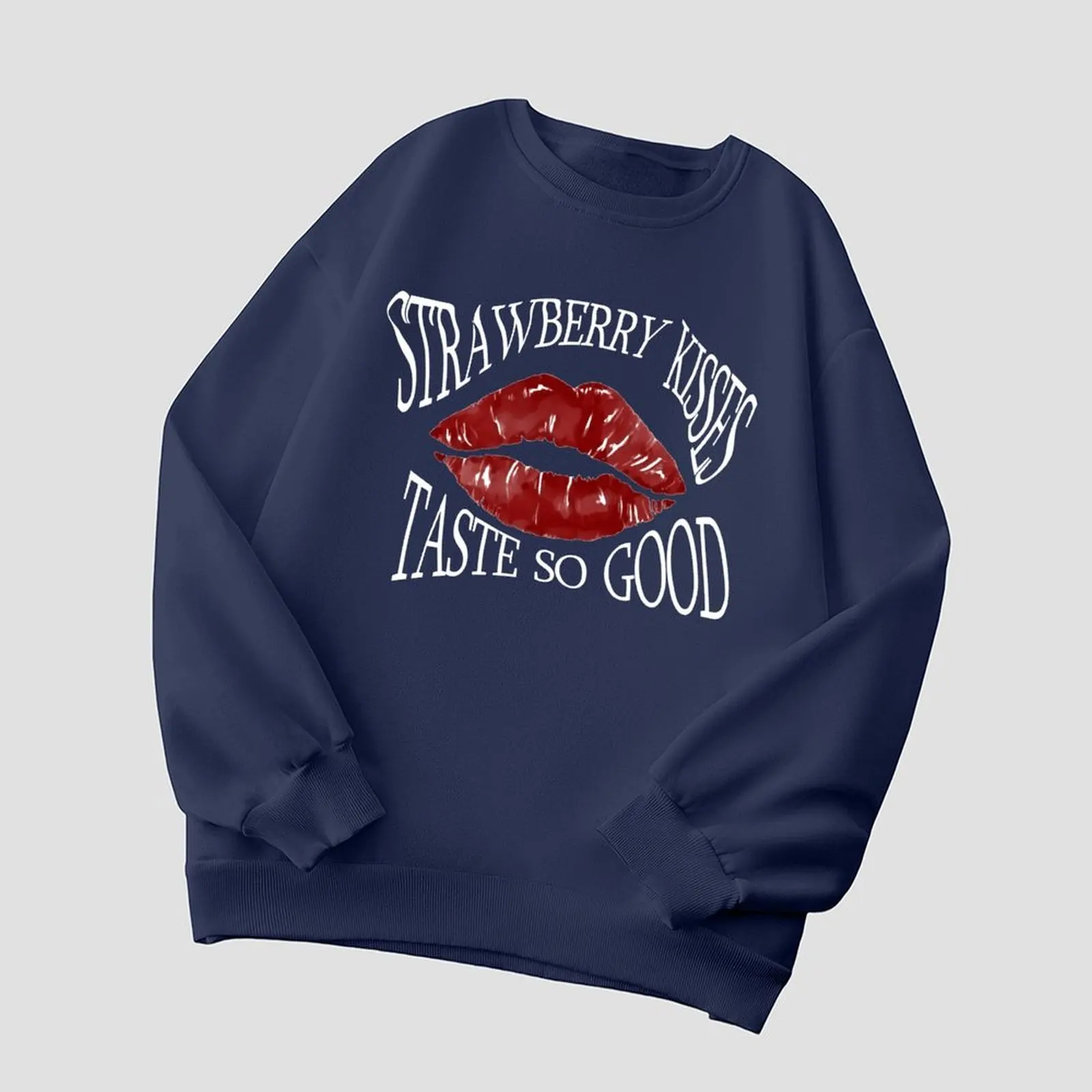 

Women's Sweatshirts O-Neck Loose Casual Sports Pullovers Comfortable Velvet Long Sleeve Sweater Winter Woman Clothes 2025