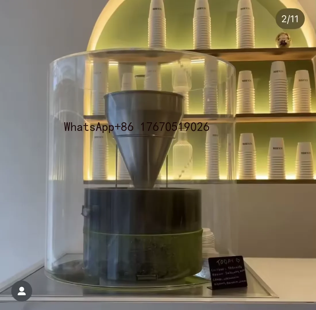Electric Matcha Stone Mill Automatic Granite Matcha Grinder Machine for Commercial Ceremony Use