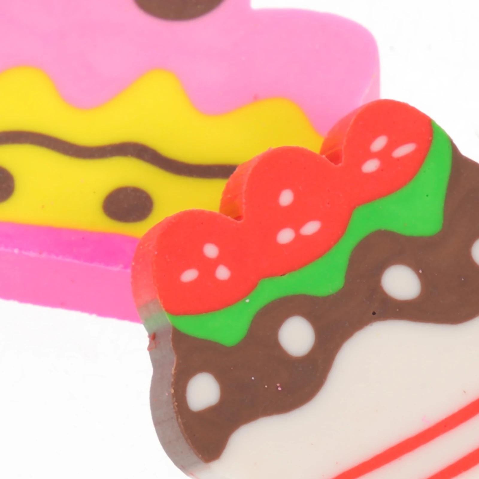

18pcs Heart Shaped Erasers Mini Eraser For Valentine'S Day School Office Party Favors Small Light Bright