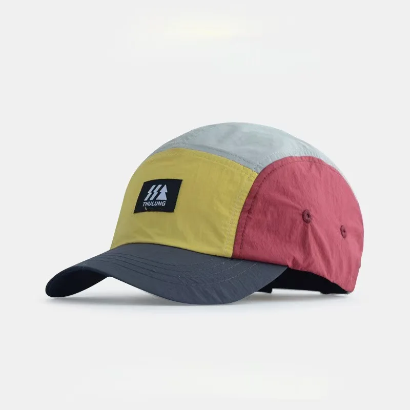 Thin Quick-Drying Five-Piece Hat Hip Hop Sunshade Baseball Cap Korean Summer Outdoor Sun-Proof Peaked Cap