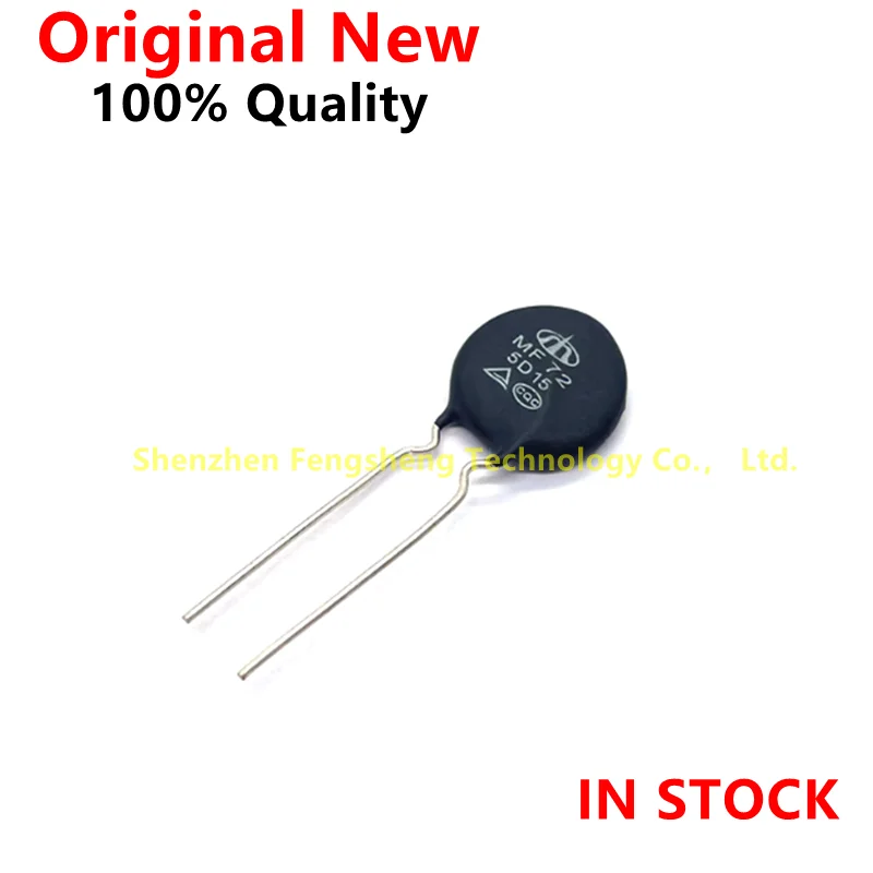 

(5Pcs)/Lot Original MF72 thermistor 5D15 High power negative temperature NTC thermistor