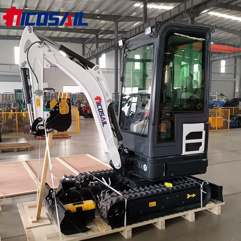 

Europe Best-Selling 1.8 Ton Mini Excavator With Cab And Air Conditioning Customized With High Quality And Easy Operation