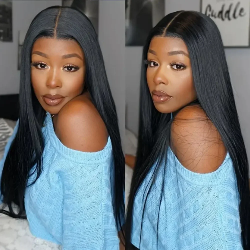 30 36 Inch 13x4 HD Lace Frontal Human Hair Wigs Brazilian Silk Straight 13x6 Lace Front Wig Cheaper Remy Hair For Women