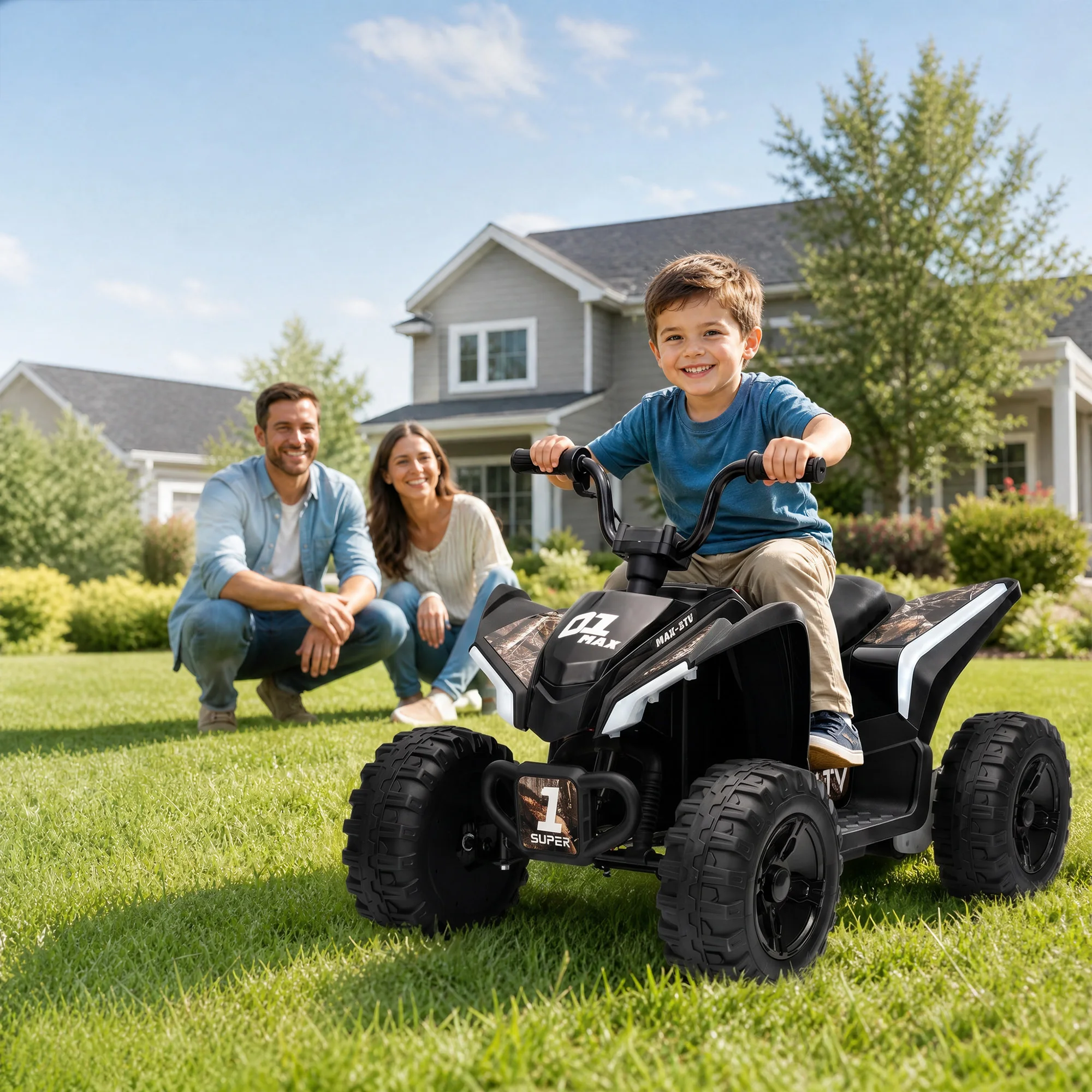 12V Kids Electric ATV Ride-On - Kids Toys Quad ulasan dan harga