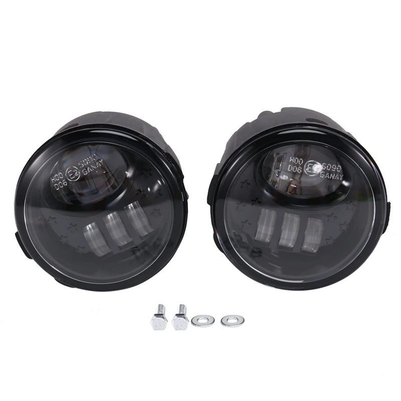 

1Pair Car H11 LED Bulb Front Bumper Fog Lights Assembly Driving Lamp Foglight For Nissan Qashqai X-TRAIL Tiida Juke