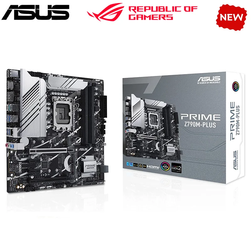 NEW Z790 For Asus PRIME Z790M-PLUS DDR5 Original Desktop For Intel Z790 Motherboard LGA 1700 Support 12900KF 12700K