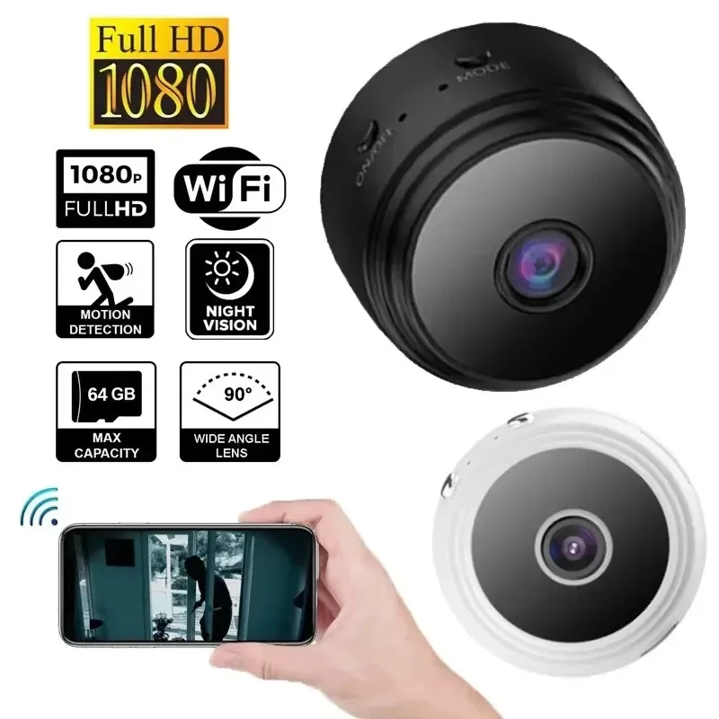 

A9 Mini Surveillance Cameras With Wifi 1080P HD Mini Camera Sensor Night Vision Camcorder Web Video Surveillance Smart Life Home