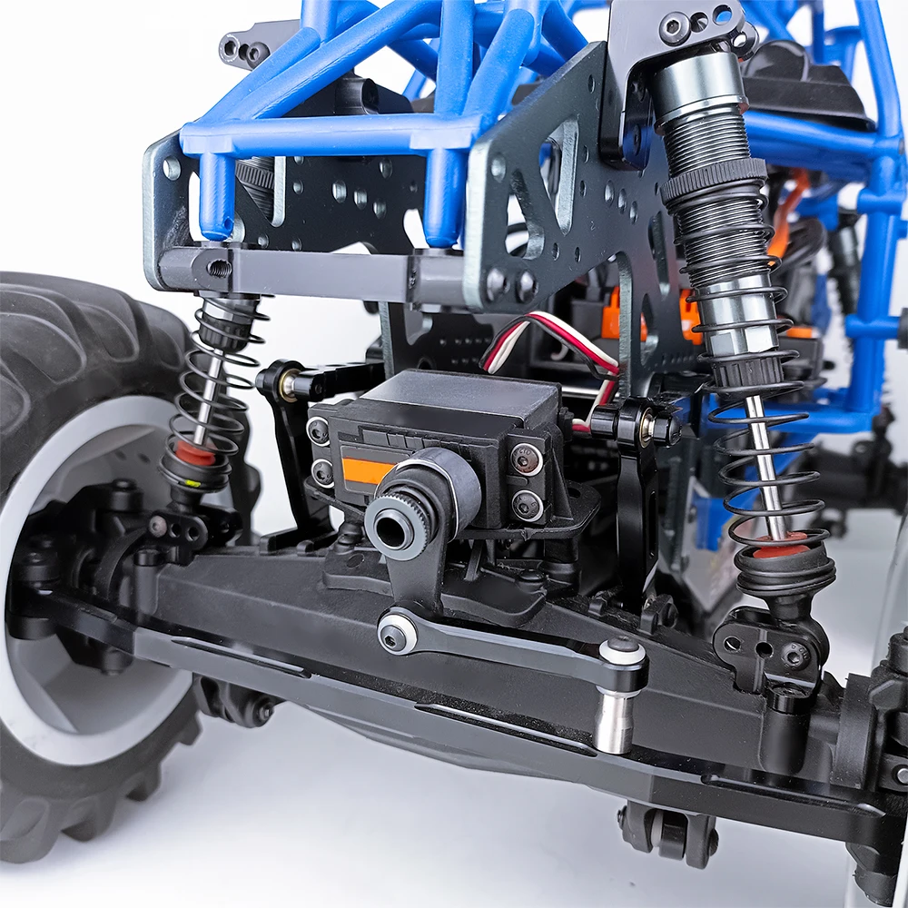 TRINOOD Metal Rear Sway Bar Panhard-Bar Linkage Kit for 1/8 LMT 4S King Sling, Digger Monster 4WD Upgrade Parts