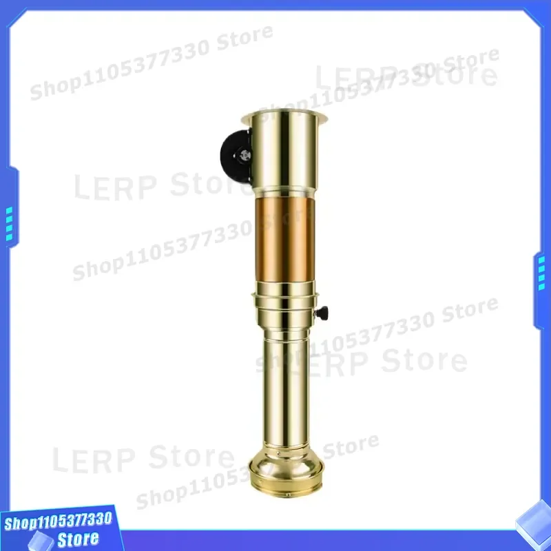 Retractable Stainless Steel Exhaust Pipe for Indoor Kitchen Dining Room Barbecue Aluminum Foil Hose Ventilation Ducting