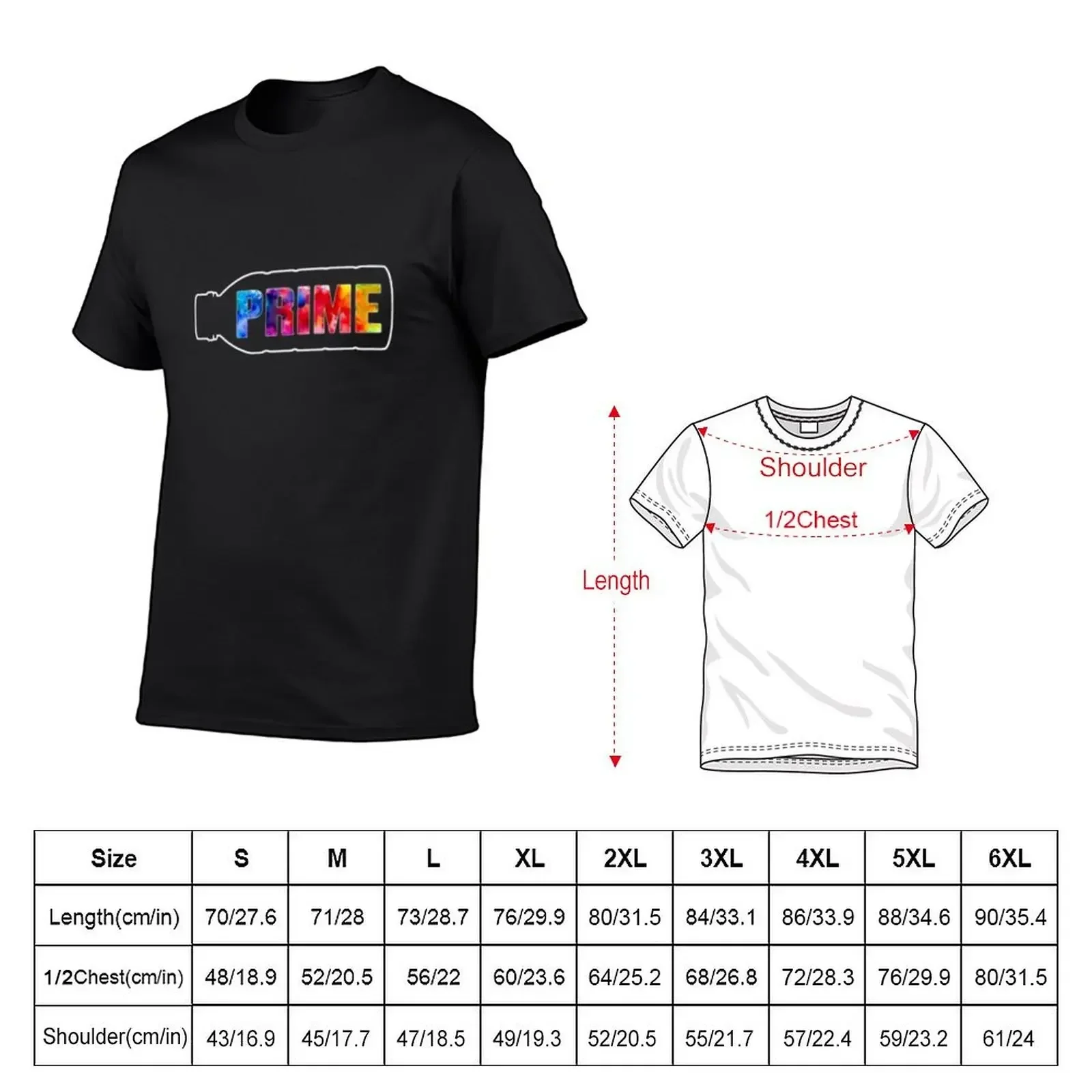 Prime hydration drink T-Shirt hippie clothes sublime mens graphic t-shirts pack