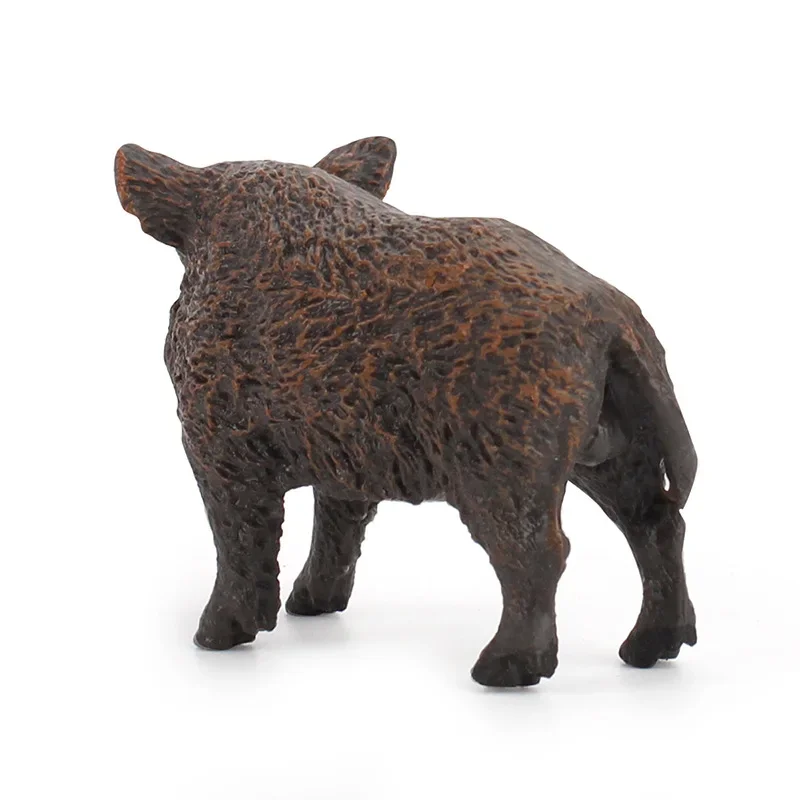 New 1PC Simulation Animal Wild Life Wild Boar PVC Model Cartoon Figure Kids Preschool Figurine Toy Home Decor Gift