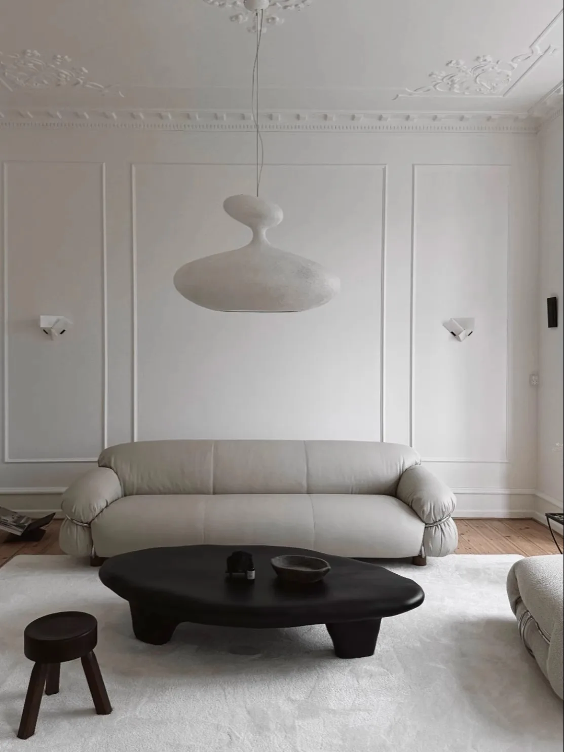 Stativ Couchtisch Wohnzimmer Wabi sagt Fiberglas