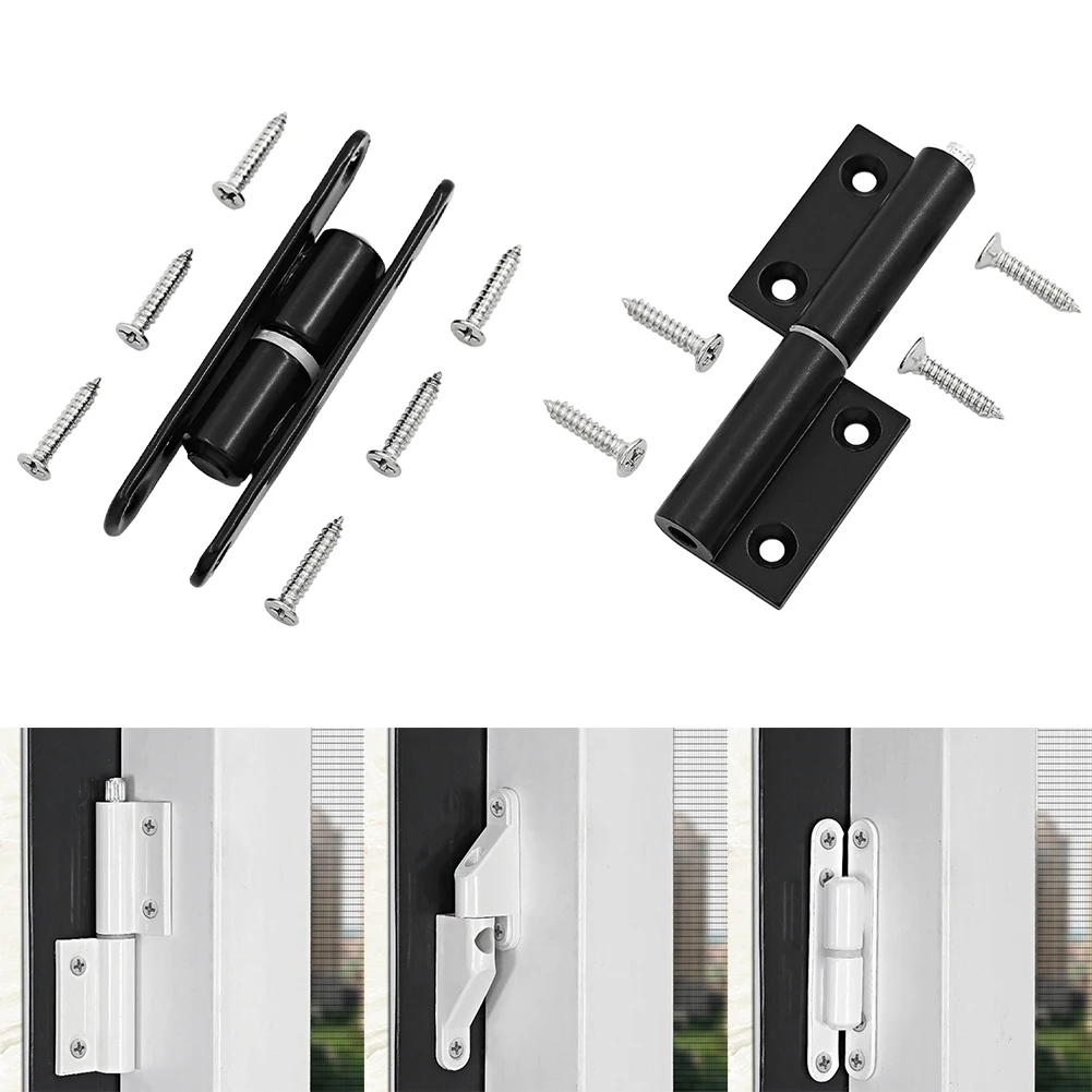 Old Plastic Steel Flat Sand Window Folding Aluminum Alloy Screen Small Detachable Loose Door Connector Drawer Hardware